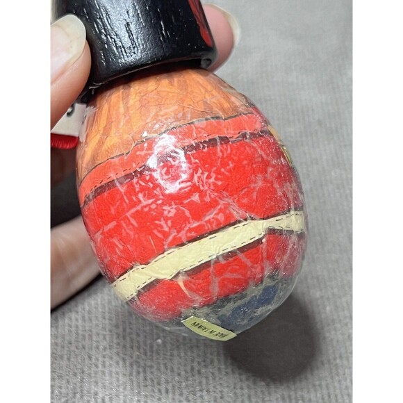 VTG Christmas Ornament 1991 Nutcracker Reindeer Soldier Egg Shaped Lot Signed - Picture 4 of 12